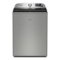 Maytag - 5.3 Cu. Ft. Smart Top Load Impeller Washer with Extra Power - Classic SIlver-Front_Standard