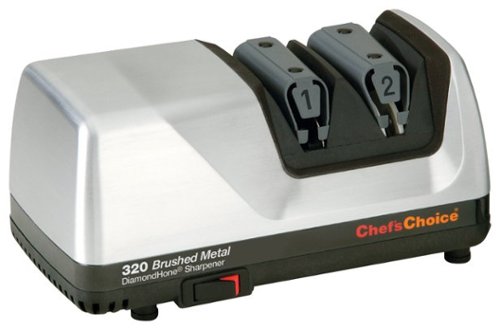  Chef'sChoice - FlexHone/Strop Diamond Hone Electric Knife Sharpener - Brushed Metal