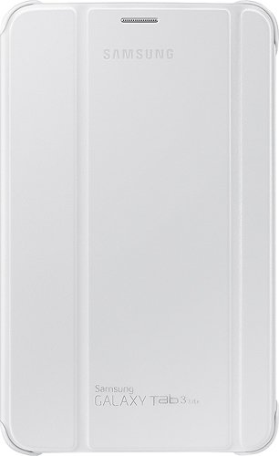  Book Cover for Samsung Galaxy Tab 3 Lite - White