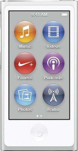  Apple - iPod nano® 16GB MP3 Player (8th Generation - Latest Model) - White &amp; Silver