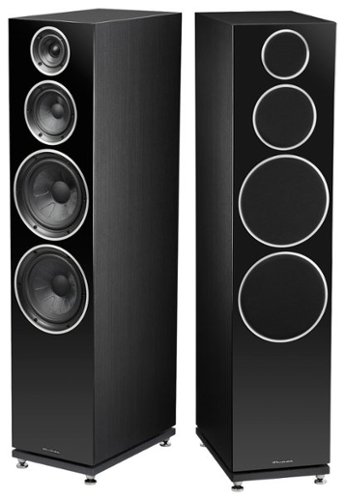 Wharfedale - Diamond 250 Dual 8" 3-Way Floorstanding Speakers (Pair) - Black-Front_Standard 