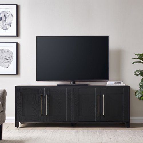 Camden&Wells - Yarmouth TV Stand for Most TVs up to 75" - Obsidian-Front_Standard 