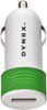 Dynex™ - Vehicle Charger - Green-Front_Standard