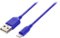 Dynex™ - Apple MFi Certified 3' Lightning-to-USB Charge-and-Sync Cable - Blue-Front_Standard