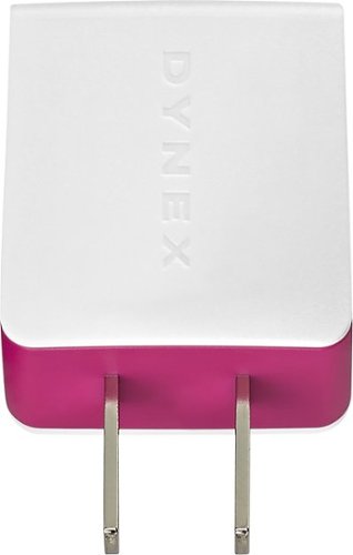  Dynex™ - Wall Charger - Purple/Pink