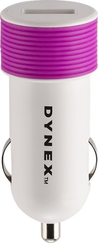  Dynex™ - Vehicle Charger - Purple/Pink