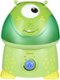Crane - Zeke the Martian 1 Gal. Ultrasonic Cool Mist Humidifier - Green/Yellow-Front_Standard
