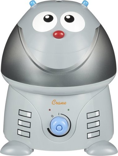  Crane - Chip the Robot 1 Gal. Ultrasonic Cool Mist Humidifier - Gray