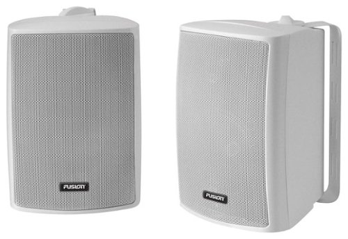  Fusion - 4&quot; 2-Way Marine Speakers with Polypropylene Cones (Pair) - White