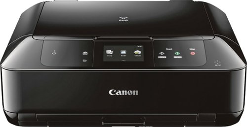 Canon - PIXMA MG7720 Black Wireless All-In-One Printer - Black