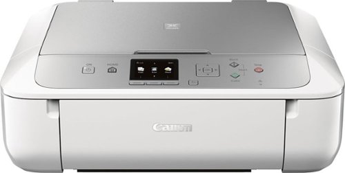  Canon - PIXMA MG5722 Wireless All-In-One Printer - White/Silver