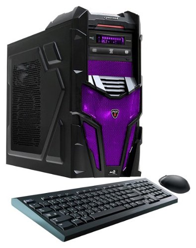  CybertronPC - Shockwave X6-7500 Desktop - AMD FX-Series - 16GB Memory - 1TB + 8GB Hybrid Hard Drive - Purple