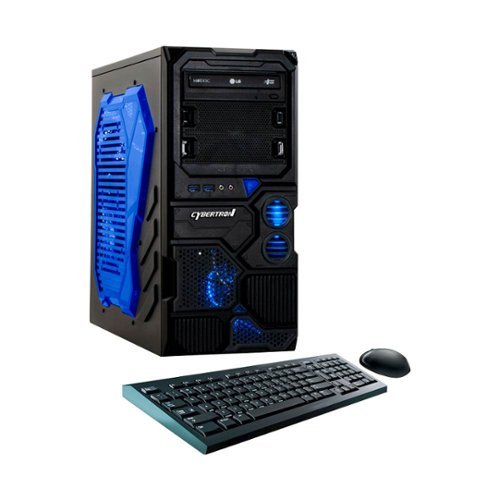 CybertronPC - Borg Q-860X Desktop - AMD Athlon II X4 - 8GB Memory - 1TB Hard Drive - Blue
