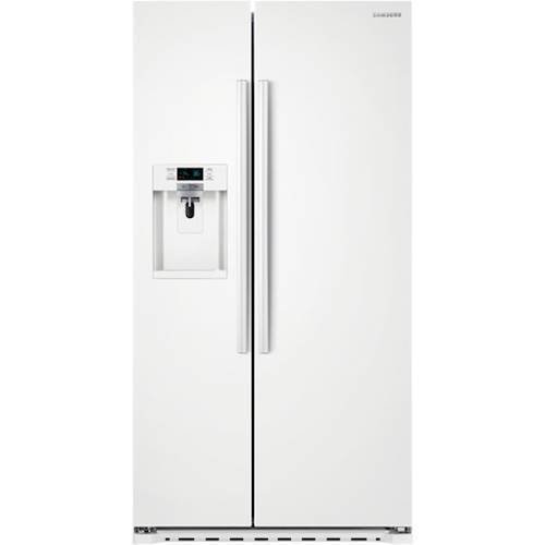  Samsung - 22.3 Cu. Ft. Counter Depth Side-by-Side Refrigerator with In-Door Ice Maker