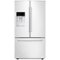 Samsung - 22.5 Cu. Ft. French Door Counter-Depth Refrigerator with Cool Select Pantry - White-Front_Standard 