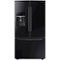 Samsung - 22.5 Cu. Ft. French Door Counter-Depth Refrigerator with Cool Select Pantry - Black-Front_Standard