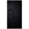 Samsung - 22.3 Cu. Ft. Counter Depth Side-by-Side Refrigerator with In-Door Ice Maker - Black-Front_Standard