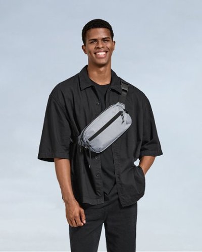 tomtoc Aviator-T33 Chest Bag Tote, 3.5L Sling Bag with RFID Blocking, Crossbody Bag for Men and Women, Water-resistant - Gray