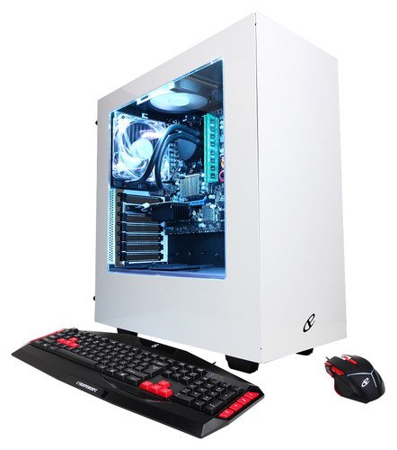  CyberPowerPC - Gamer Supreme Desktop - Intel Core i7 - 32GB Memory - 2TB Hard Drive + 256GB Solid State Drive - White