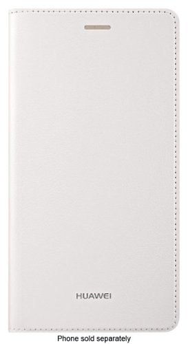 Flip Case for Huawei P8 Lite Cell Phones - White-Front_Standard 