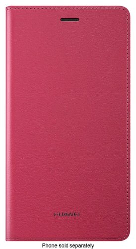 Flip Case for Huawei P8 Lite Cell Phones - Red-Front_Standard 