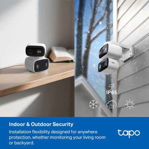 TP-Link Tapo Wired Dual-Lens, Pan-Tilt Security 2K QHD Camera, 360° Coverage - No Monthly Fees - White HOW TO BUY