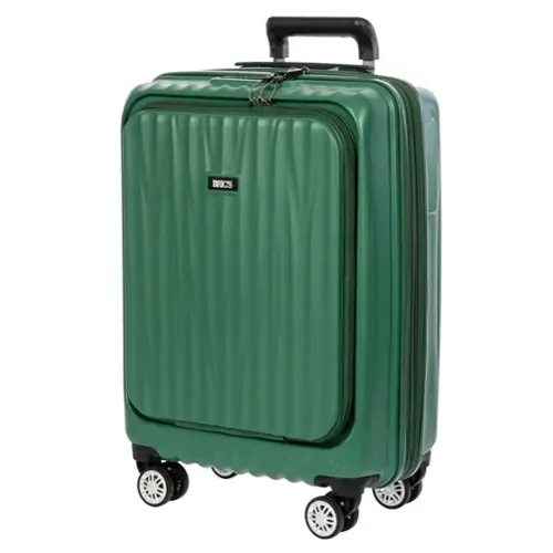 Front. Bric's - Bric's Cervia 21" Expandable Spinner - Dark Emerald.