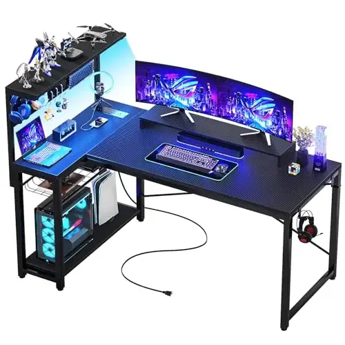 Carbon Fiber Black-51 inch