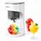 koaii - Snow Cone Machine - Electric Shaved Ice Maker for Home, Parties & Kids - Makes Slushie Ice Treats - White / Gray Accent-Front_Standard