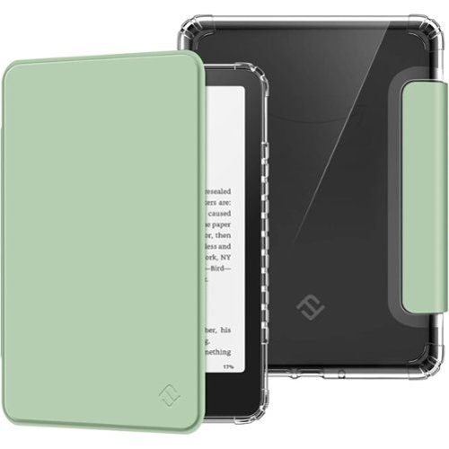 Kitcheniva - Soft Transparent Case For 7 Inch Kindle Paperwhite 12th 2024 Protective Shell - Agave Green-Front_Standard 