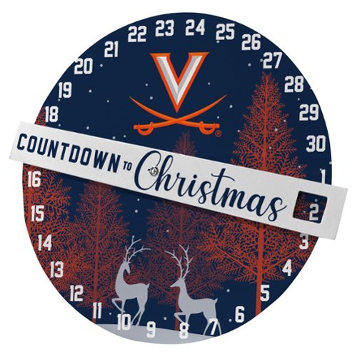 Pegasus - Virginia Cavaliers Countdown to Christmas Wall Sign - Multicolor-Front_Standard 