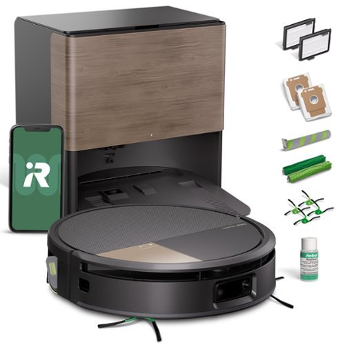  iRobot - Roomba 705 Combo Vacuum &amp; Mop + AutoWash Dock - Self-Cleaning Roller Mop, Retractable Mop Cover, Self-Empties 75 Days - Black