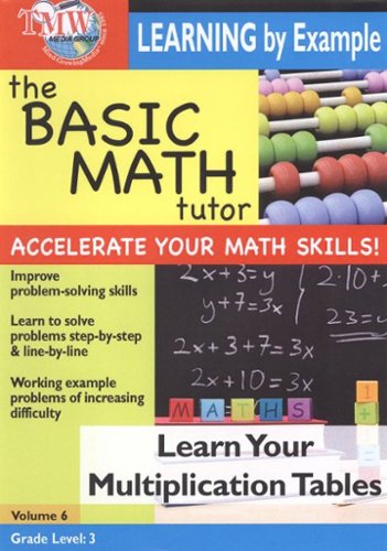 The Basic Math Tutor: Learn Your Multiplication Tables
