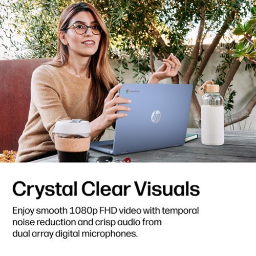 HP 14 2K Touchscreen 2-in-1 Chromebook - Intel Core N150 - 8GB Memory - 64GB eMMC - Sky Blue WORLDWIDE DELIVERY