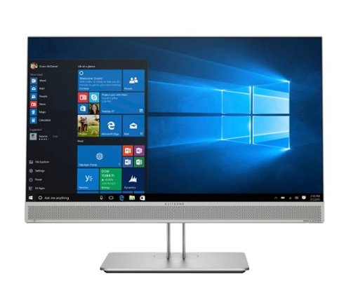 HP - EliteOne 800 G5 23.8" Refurbished All-In-One - Intel Core i7 - 16GB Memory - 512GB SSD - Silver