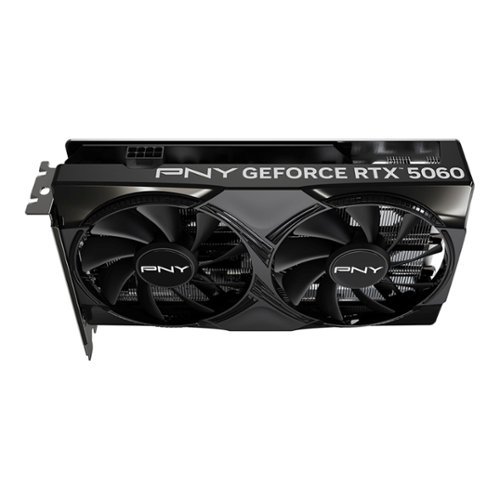 PNY NVIDIA GeForce RTX 5060 Overclocked 8GB GDDR7 PCI Express 5.0 Graphics Card with Dual Fan - Black BUY IN AUSTRALIA
