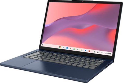 Lenovo IdeaPad Slim 3 Chromebook - 14 2K Touchscreen Laptop - MediaTek Kompanio 540 2025 - 8GB Memory - 128GB UFS - Cosmic Blue SHOP ONLINE