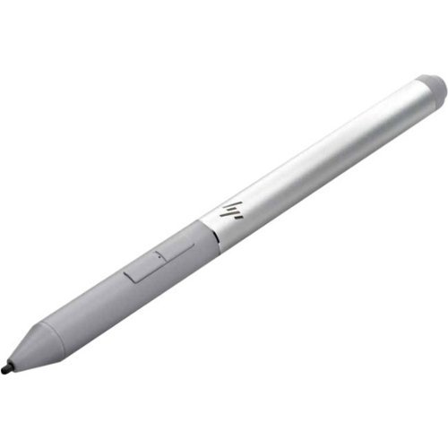 HP - Rechargeable Active Pen G3 - Bluetooth - 70.9 mil - Active - Replaceable Stylus Tip - Notebook Device - Gray-Front_Standard 