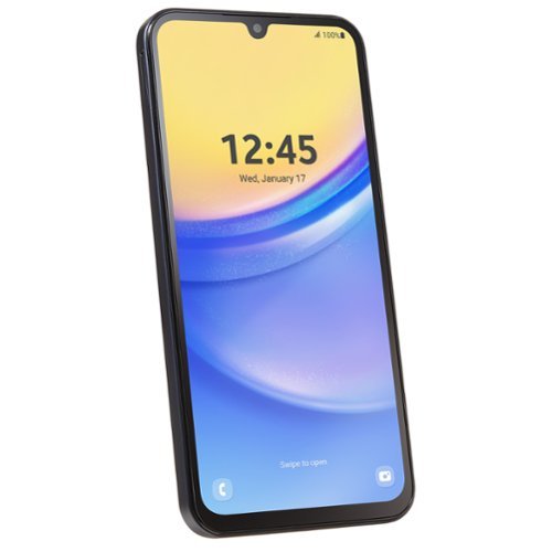 Total by Verizon Samsung Galaxy A15 128GB Prepaid - Black GLOBAL SHIPPING