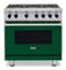 Viking - VGR Freestanding 7 Series Gas 36" Range - Ivy-Front_Standard