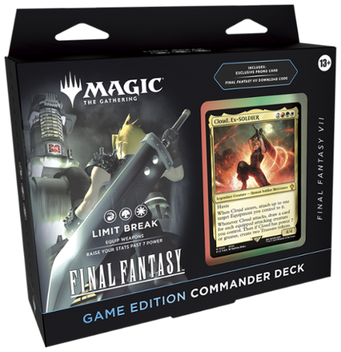 Wizards of The Coast - Magic: The Gathering Final Fantasy VII Commander Deck - Game Edition-Front_Standard 