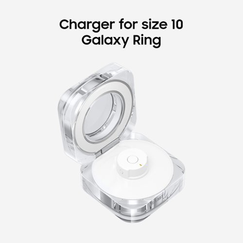 Samsung Galaxy Ring Charging Case Size 10 - White GLOBAL SHIPPING