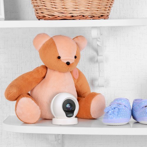 MOBI Cam Multi-Purpose Smart HD Wi-Fi Baby Camera Monitor with 2-way Audio, Recording, and motion detection - White WORLDWIDE DELIVERY