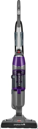  BISSELL - Symphony Pet All-in-One Vacuum and Steam Mop - Grapevine Purple