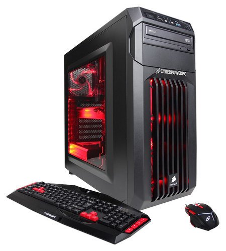  CyberPowerPC - Gamer Ultra Desktop - AMD FX-Series - 16GB Memory - 2TB Hard Drive - Black/Red