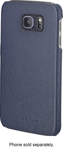  Cole Haan - Cross-Hatch Case for Samsung Galaxy S6 Cell Phones - Marine Blue