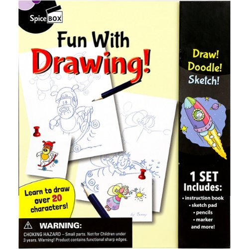Spice Box Fun With: DRAWING! GLOBAL SHIPPING