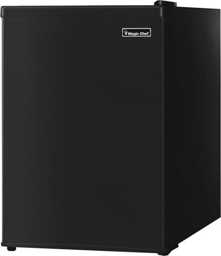 Magic Chef - 2.4 Cu. Ft. Mini Fridge - Black-Front_Standard 