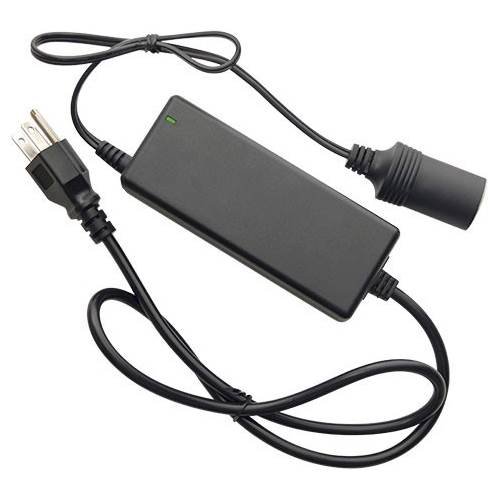 Wagan - AC to DC 5 Amp Power Adapter - Black-Front_Standard 