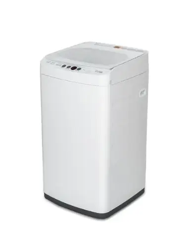 Front. Commercial Care - Commercial Care 0.9 Cu. Ft. Portable Washing Machine, Portable Clothes Washer 3 Water Levels - White.